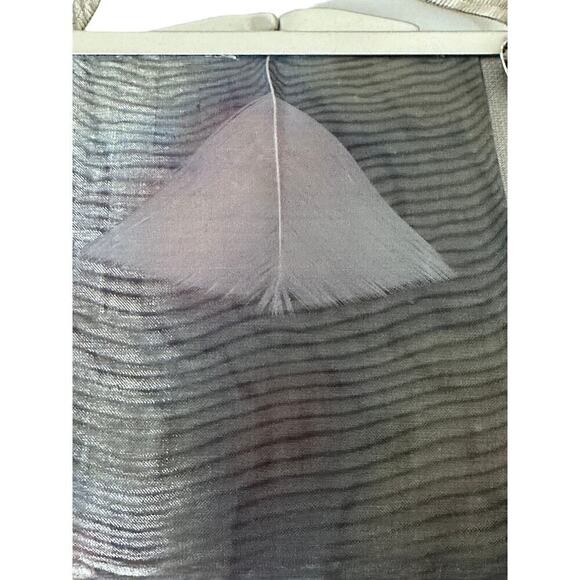 Bo's Art Los Angeles Small Metal Mesh Purse Pink Feathers Handmade OOAK - Picture 2 of 8